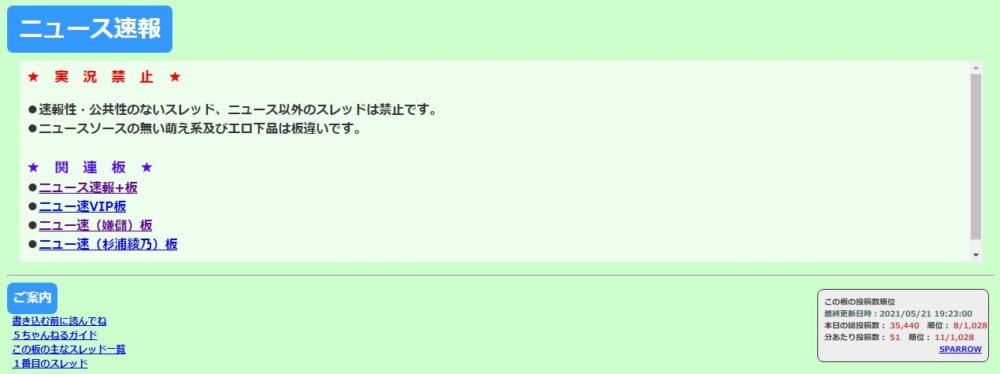 5chのカテゴリはなんと約５０種類 好みの板が必ず見つかる理由 5ちゃんねるブログ バルス東京